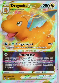 Dragonite VSTAR - 050/078 - Pokemon Card - Holo Rare NM - Image 1