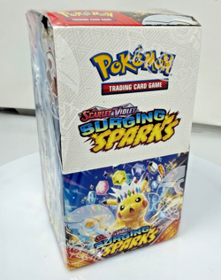 Pokemon Booster Box Surging Sparks - SEALED 1/2 BB - 18 Packs - UK Exclusive - Image 1