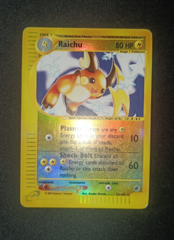 Pokemon Raichu 25/165 Expedition - Reverse Holo ENG MP WOTC E-Series - Image 1