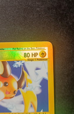Pokemon Raichu 25/165 Expedition - Reverse Holo ENG MP WOTC E-Series - Image 4