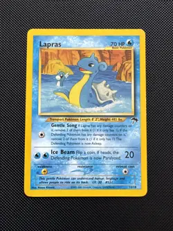 Lapras 12/18 Southern Islands Promo Pokemon TCG LP - Image 1