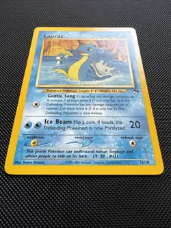 Lapras 12/18 Southern Islands Promo Pokemon TCG LP - Image 2