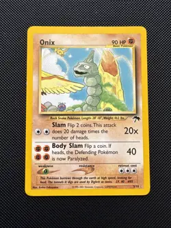 2001 Pokemon Onix 3/18 Southern Islands Regular LP - Image 1