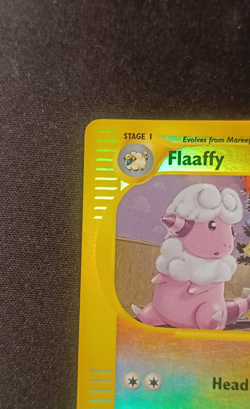 Pokemon Flaffy 77/165 Expedition - Reverse Holo ENG Light Back Stain Arita - Image 3