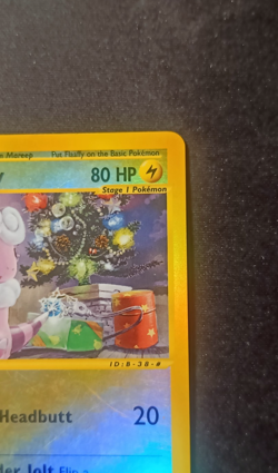 Pokemon Flaffy 77/165 Expedition - Reverse Holo ENG Light Back Stain Arita - Image 4