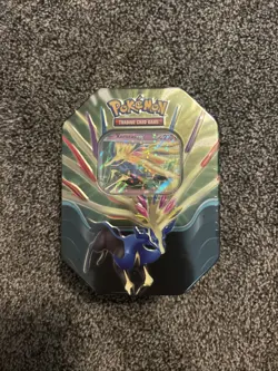 Pokemon TCG Azure Legends Tin (Xerneas ex) Pokemon Tin- Factory Sealed - Image 1