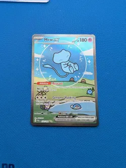 Pokemon Mew ex 232/091 SV Paldean Fates SIR Holo Full Art English - Image 1