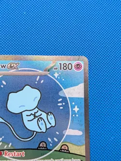 Pokemon Mew ex 232/091 SV Paldean Fates SIR Holo Full Art English - Image 5