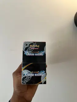 Pokemon TCG Mega Evolution Chaos Rising Half Booster Display Box New & Sealed - Image 1