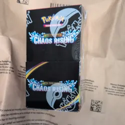 Pokemon TCG Mega Evolution Chaos Rising Half Booster Display Box New & Sealed - Image 1