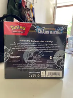 Pokemon TCG: Mega Evolution Chaos Rising Booster Display Box (36 Packs) - Sealed - Image 3