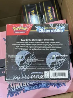 Pokemon TCG: Mega Evolution-Chaos Rising Booster Display Box (36 Packs) - Image 4