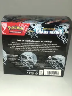Pokemon TCG Mega Evolution—Chaos Rising Booster Display Box Sealed 36 Packs - Image 2