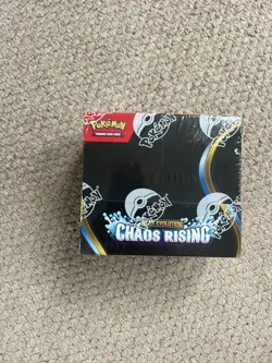 Pokemon TCG Mega Evolution Chaos Rising Booster Display Box 36 Packs slight tear - Image 1