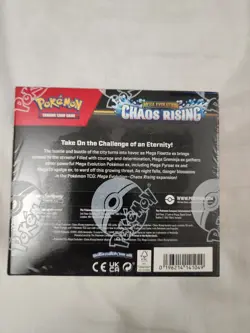 Pokemon TCG: Mega Evolution-Chaos Rising Booster Display Box (36 Packs) - Image 2