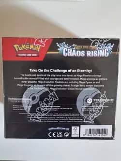 Pokemon TCG Mega Evolution—Chaos Rising Booster Display Box Sealed 36 Packs - Image 2