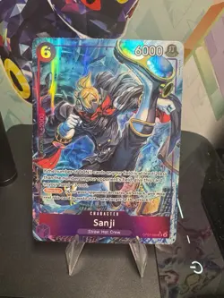 One Piece CCG Sanji Alternate Art OP07-064 Near Mint - Image 1
