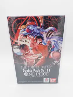 One Piece TCG Double Pack Set Vol 11 DP-11 OP-16 Time of Battle English Sealed - Image 1