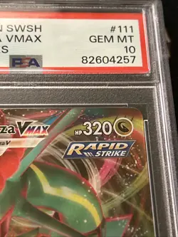 Rayquaza VMAX 111/203 Evolving Skies PSA 10 GEM MT Pokemon TCG - Image 3