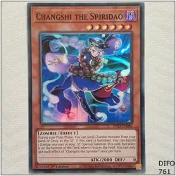 Changshi the Spiridao - DIFO-EN096 - Super Rare 1st Edition Yugioh - Image 1