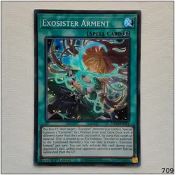 Exosister Arment - MP23-EN261 - Super Rare 1st Edition Yugioh - Image 1
