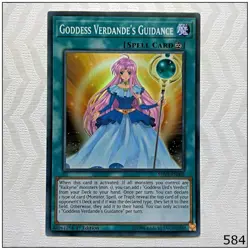 Goddess Verdande's Guidance - SHVA-EN009 - Super Rare 1st Edition Yugioh - Image 1