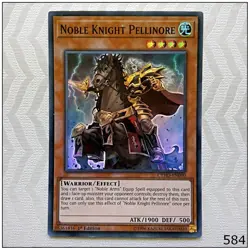 Noble Knight Pellinore - CYHO-EN090 - Super Rare 1st Edition Yugioh - Image 1