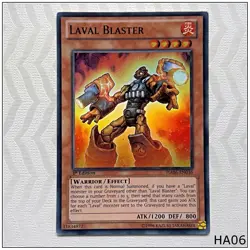 Laval Blaster - HA06-EN036 - Super Rare 1st Edition Yugioh - Image 1