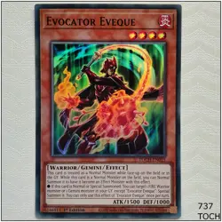 Evocator Eveque - TOCH-EN015 - Super Rare 1st Edition Yugioh - Image 1