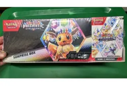 Pokemon Sam's Club Prismatic Evolutions Surprise Box Booster Bundle Set SEALED - Image 1