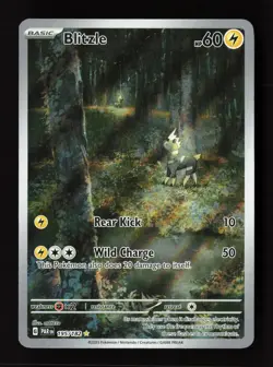 Blitzle 195/182 Illustration Rare Paradox Rift Pokemon Near Mint - Image 1