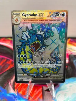 Pokemon Gyarados EX Holo Ultra Rare Card 225/198SV01 Scarlet & Violet Set NM - Image 1
