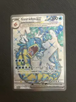 Pokemon Gyarados EX Holo Ultra Rare TCG Scarlet & Violet Card 225/198 - Image 1