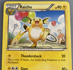 Pokemon TCG Raichu Card Next Destinities 40/99 Uncommon Regular MP Free Shipping - Image 2