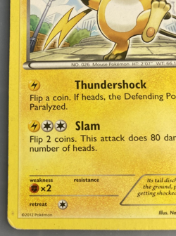 Pokemon TCG Raichu Card Next Destinities 40/99 Uncommon Regular MP Free Shipping - Image 3
