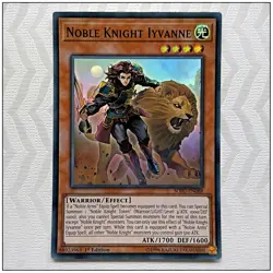 Noble Knight Iyvanne - SOFU-EN088 - Super Rare 1st Edition Yugioh - Image 1