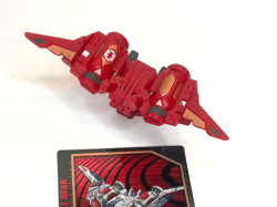BAKUGAN PYRUS RED BATTLE GEAR JETKOR 60G AND CARD - Image 4