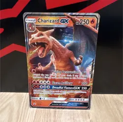 Charizard GX SM195 Oversized Holo Promo Card 250 HP Pokemon TCG English - Image 1