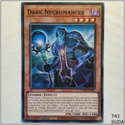 Dark Necromancer - SUDA-EN081 - Super Rare 1st Edition Yugioh - Image 1