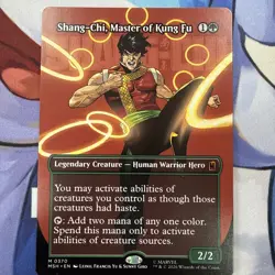 MTG Shang-Chi, Master of Kung Fu MSH English Full Art - Image 1