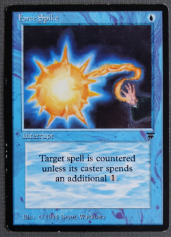 MTG Force Spike | Legends | NM | Blue Instant | Vintage | - Image 1