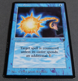MTG Force Spike | Legends | NM | Blue Instant | Vintage | - Image 3
