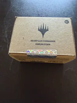 Magic: The Gathering Secret Lair Commander Goblin Storm deck MTG SEALED - Image 1