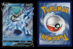 ICE RIDER CALYREX V V RARE HOLO 045/198 NM POKEMON - Image 3