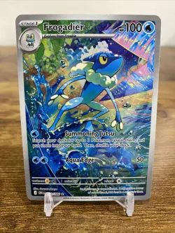 Frogadier 089/086 Me04: Chaos Rising (Pack Fresh) Illustration Rare Pokemon TCG - Image 1