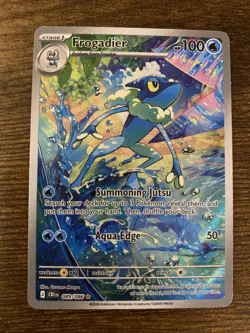Frogadier 089/086 Me04: Chaos Rising (Pack Fresh) Illustration Rare Pokemon TCG - Image 2