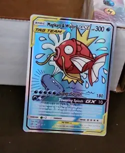 Pokemon Tagteam Magikarp & Wailord Fanart Card - Image 1
