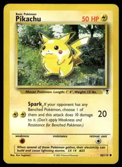 POKEMON PIKACHU LEGENDARY COLLECTION 86/110 C LP - Image 1
