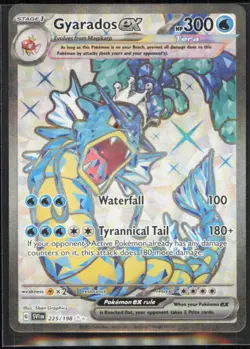 Gyarados ex Ultra Rare SV01: Scarlet & Violet Base Set #225/198 [Near Mint] Poke - Image 1