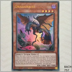 Dragonbite - BACH-EN081 - Ultra Rare 1st Edition Yugioh - Image 1